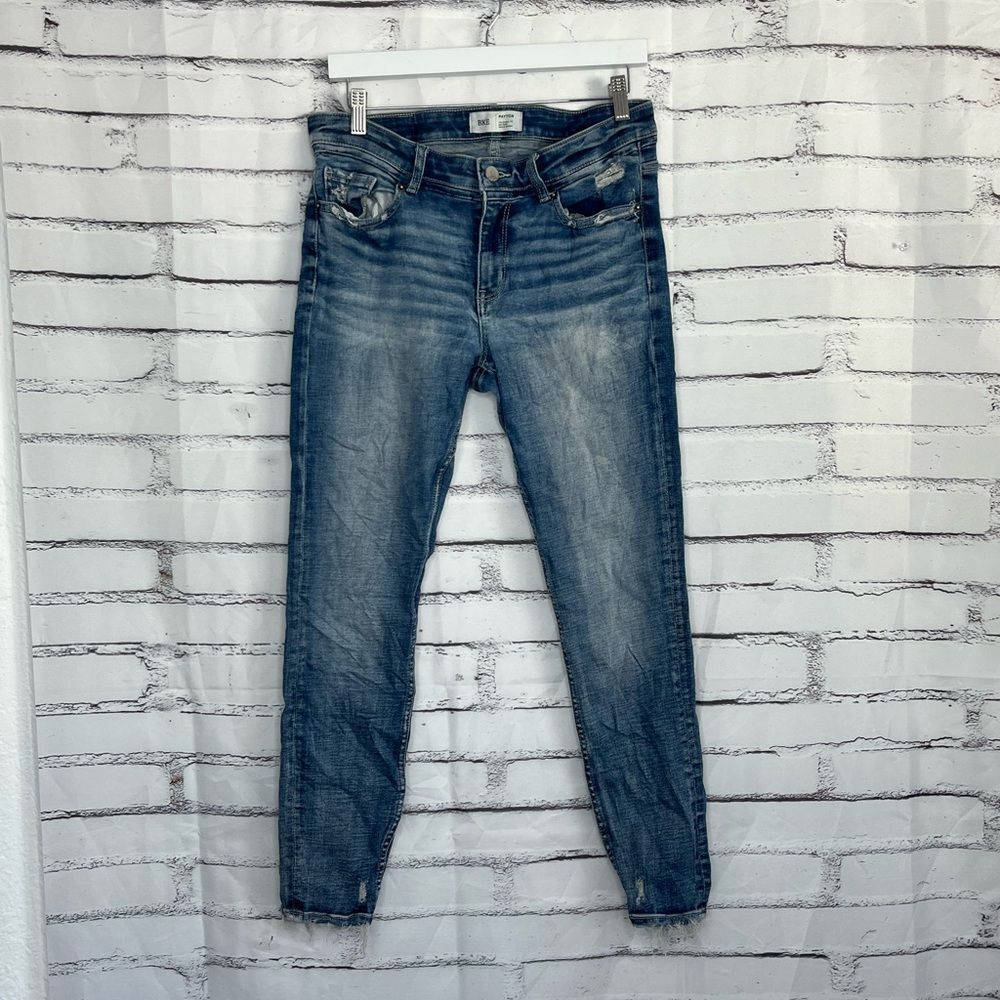 Y2K BKE Payton Mid-Rise Ankle Skinny Jeans Women’s 28x27 Medium Wash Denim